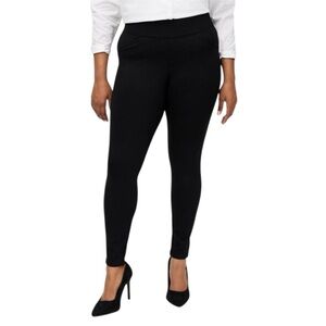 TORRID | Black Slim Fix Technology Pixie Pant Size 1R High Rise Pull On